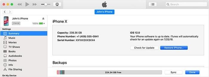 Контроль IMEI iPhone